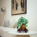 Load image into Gallery viewer, Green Aventurine Bonsai – The Tree of Growth & Opportunities