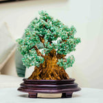 Load image into Gallery viewer, Green Aventurine Bonsai – The Tree of Growth & Opportunities