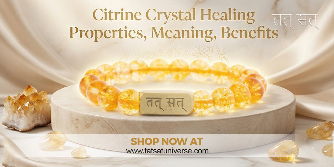 Citrine Crystal Healing Properties, Meaning, Benefits