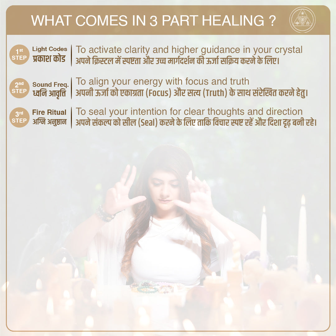 Clear Quartz | Numerology No. 6 | For Luxury & Comfort