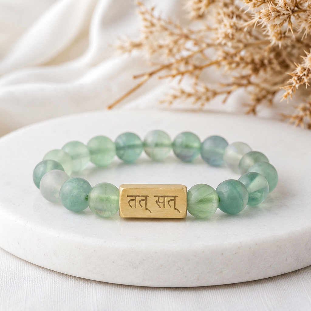 Citrine & Green Flourite