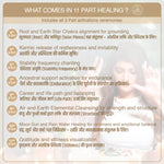 Load image into Gallery viewer, Map Grey Jasper | Numerology No. 4 | For Peace &amp; Clarity
