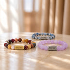Pink Kunzite & Raindrop & Mookaite