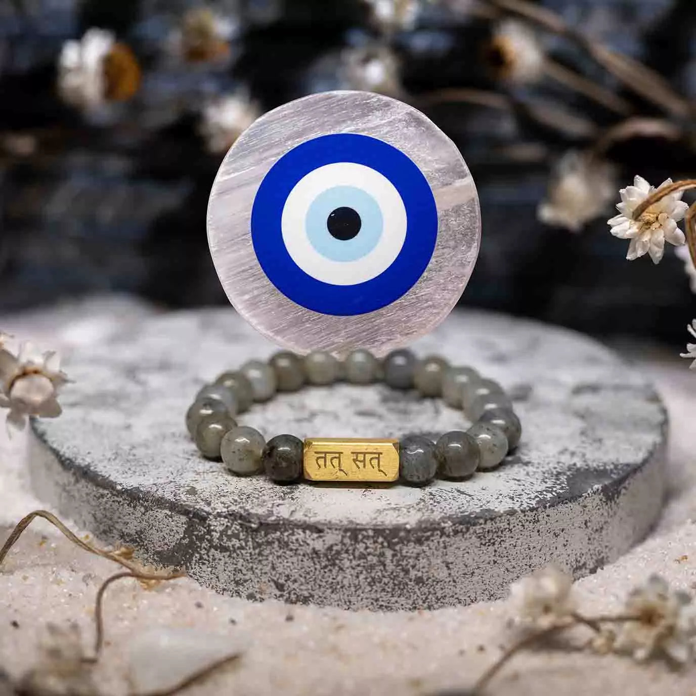 Labradorite - Evil Eye Protection Combo
