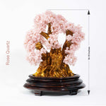 Load image into Gallery viewer, Rose Quartz Bonsai - The Tree of Love
