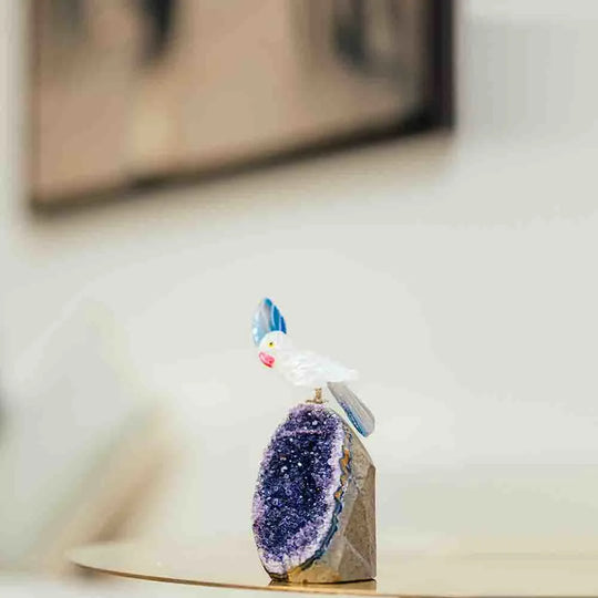 Crystal Bird For Luck & Fortune (Small Size)