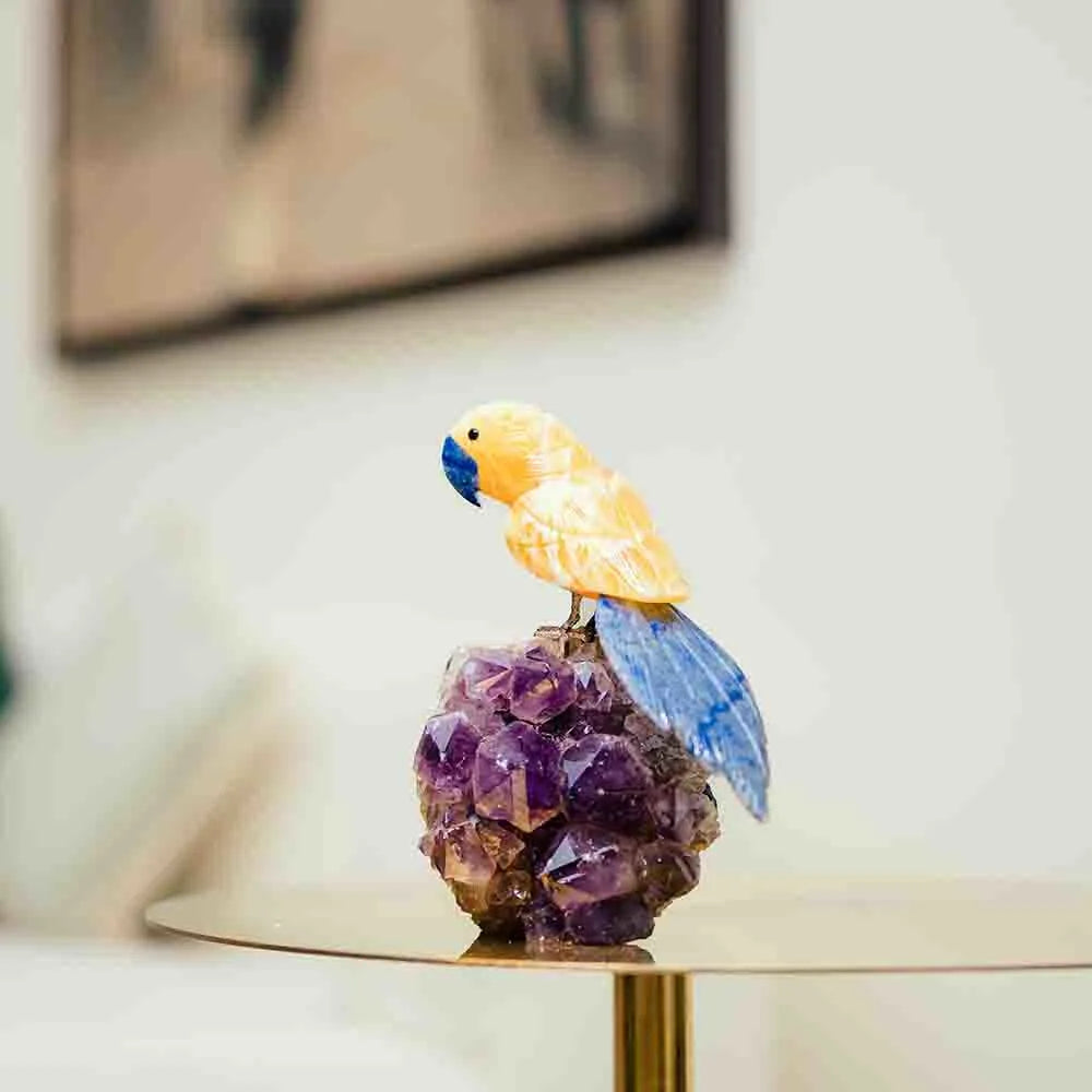 Crystal Bird For Luck & Fortune	(Medium Size)